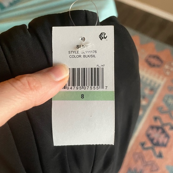 NWT S.L. NY Fashions Cape Dress - Picture 7 of 7